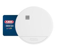 ABUS Détecteur de fumée sans Fil RWM165 - avec Batterie de 10 Ans - 12 détecteurs connectables - Label Q et certifié DIN EN14604 - Alarme de 85 DB - Blanc
