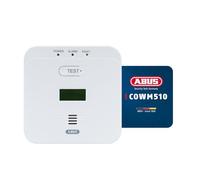 ABUS Détecteur de monoxyde de carbone COWM510 – Alarme 85 dB, capteur 10 ans, écran LCD