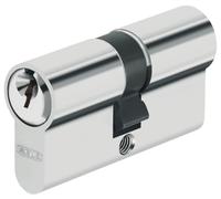 Cylindre double varié à profil européen - nickelé - 35 x 45 mm - E5 ABUS