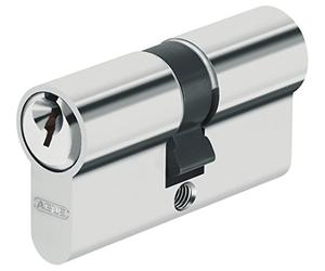 Abus E5N45/50 46842 Cylindre de porte Nickelé E5 45 x 50 mm