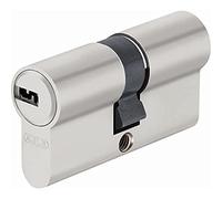 ABUS EC-SNP 30/50 Cylindre Débrayable pour Portes Extérieures/Entrées d'appartement, Nickelé Mat, 30/50 mm