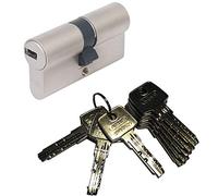 ABUS EC550 Double Cylindre du Profil de xtra, Longueur (a/b) 30/45mm (c=75mm) avec 8 Clés