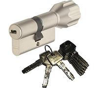 ABUS - EC550 Profil-Cylindre à bouton Longueur Z35/K40mm avec 8 Clés
