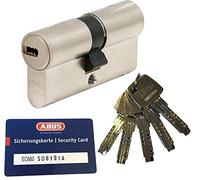 ABUS EC660 Longueur de double cylindre (a/b) 40/70mm (c=110mm) avec la touche 5, avec Carte de Sécurité