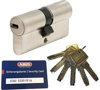 Abus ec660Profil Double cylindre Longueur (A/B) 30/35mm (C = 65mm) avec 6clés, avec carte de sécurité