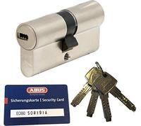 Abus ec660Profil Double cylindre Longueur (A/B) 40/60mm (C = 100mm) avec 4Clés, avec carte de sécurité