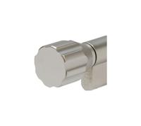 Abus ECK550 Cylindre de Serrure Porte Verrou à Cliquet avec 3 Clés Longueur K50 mm