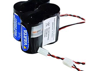ABUS Ersatzbatterien für Funkaußensirene Lot de 2 x 3 V