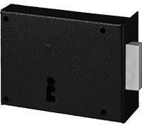 Abus FC0461204A SA H PDT 95 G Serrure en applique avec poignée/horizontale avec fermeture à clé pour ouverture extérieur gauche 81 x 95