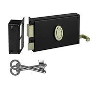 Abus FD0727207A SA H 4G T G Serrure en applique à tirage/horizontale avec fermeture à clé pour ouverture extérieur gauche 80 x 140