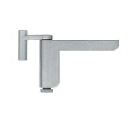 ABUS Ferme-Porte 2603 pour Portes Intérieures - sans Perçage, Argenté