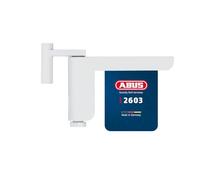 ABUS Ferme-porte 2603 pour portes intérieures légères - convient aux portes de chambres se fermant à gauche et à droite - sans perçage, sans vis - blanc