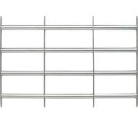 ABUS Grille de Fenêtre FGI7600 - Grille pour la Protection Anti-Effraction des Fenêtres du Sous-sol et du Rez-de-chaussée - ajustable - 700-1050 mm x 600 mm - 73433