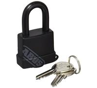 Abus KA Noir 35/70 Cadenas en laiton avec Revêtement en vinyle Noir 35 mm avec clés identiques