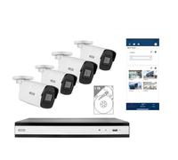 ABUS Kit caméra de Surveillance TVVR36444T - 4 x 4 MP PoE NVR 1 to