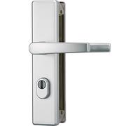 ABUS KLZS714 F1 207310 Poignée et serrure en aluminium avec protection de cylindre en acier