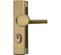 Abus KLZS714 F3 08421 Ferrure de protection pour porte Avec protection de barillet et poignée rectangulaire des 2 côtés, 08425