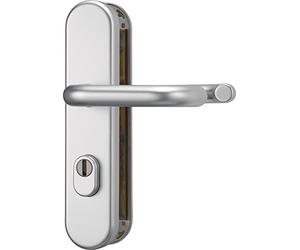 ABUS KLZS714 FS1 Ferrure de Sécurité de Porte avec Protection de Cylindre - Argent - 42555