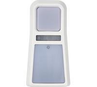 ABUS LED Nightlight JC8660 Julie - Lumière d'orientation pour les prises de courant dans les chambres d'enfants - avec fonction lampe de poche (portable) - rechargeable - blanc - 73163