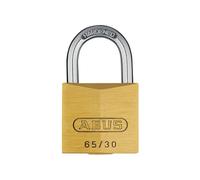 Abus Mécanique 65/30Mm Cadenas En Laiton Sur Carte Abus6530C