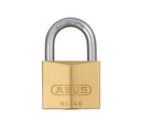 Abus Mécanique 65/40Mm Cadenas En Laiton Sur Carte AbU6540C