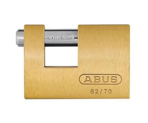 Abus Mécanique 82/70Mm Monobloc En Laiton Serrure À Disque Cardée Abu8270C