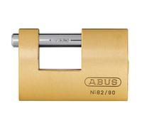 Abus Mécanique 82/90Mm Monobloc En Laiton Serrure À Disque Cardée AbU8290C