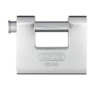 Abus Mécanique 92/80Mm Monobloc Corps En Laiton Serrure À Disque Abus9280