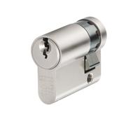 Abus Mécanique E60NP Euro Demi-Cylindre Nickel Perle 10Mm / 50Mm Boîte ABUE60N10