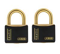 Abus Mécanique T84MB/40mm Noir Anti-rouille Cadenas Paquet Double sur Carte