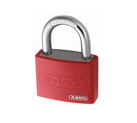 40mm T65AL/40 Mon cadenas en aluminium rouge 50012