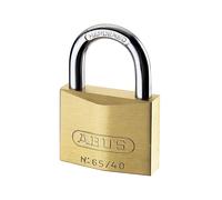 ABUS Mechanical - Cadenas en laiton 65/40mm à clé maître MK65401