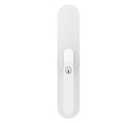 Moteur de fenêtre WINTECTO One, différentes fermetures, gaine plastique/acier blanc Plastique
