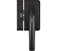 ABUS Sécurité Supplémentaire pour Fenêtres FO500N AL0145 - Verrou de Fenêtre avec Cylindre à Poussoir, à Verrouillage Identique - Niveau de Sécurité 10 - 71324 - Marron