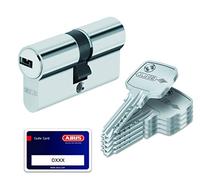 Abus Serrure à clé D6N30/30 Cylindre nickelé D6 30 x 30 mm
