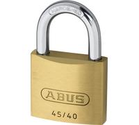 Abus Serrure à pêne dormant en laiton type 45/40 Quad-Pack Sb Taille : 40 Mm, épaisseur de l'anse : 6,0 Mm