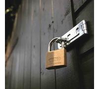 Abus Serrure à pêne dormant en laiton type 85/50 Sb Taille : 50 Mm, épaisseur de l'anse : 8,0 Mm