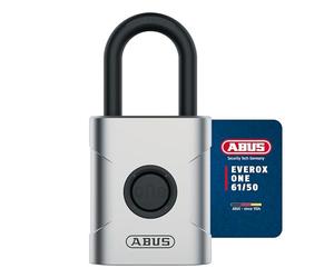 ABUS Serrure Connectée EVEROX One - Bluetooth, sans Clé, 30-40/30-40 mm | Cylindre européen, verrouillage automatique, cryptage AES-128, résistant aux intempéries, pile CR2, app ABUS One