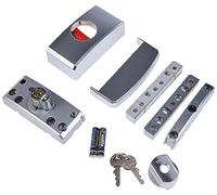 ABUS Serrure de Fenêtre FTS96A AL0145 - Verrou avec Mécanisme de Verrouillage Intuitif et Alarme, à Verrouillage Identique - Niveau de Sécurité 10 - 78552 - Argent