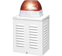 ABUS SG1650 Sirène d'alarme avec gyrophare 110 dB rouge intérieure, extérieure 12 V/DC