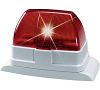 ABUS SG1670 Lumière dalarme clignotante rouge intérieure, extérieure 12 V/DC