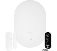 ABUS Système d'Alarme sans Fil Smartvest Pro - Kit de Démarrage | Centrale auto-installable pour maison et appartement, compatible détecteur d'ouverture et caméra, sans abonnement
