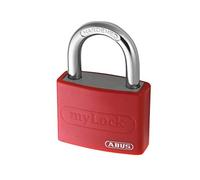 Abus - T65AL/40 40mm Cadenas en aluminium rouge Keyed Alike 6401 - ABUKA49940