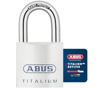 ABUS Cadenas Titalium 562365-80TI/50KA8012 Arc Nano Protect 50 mm Clé à 6 goupilles
