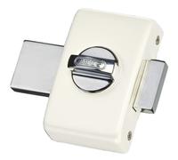 Abus V83 CB45 W C Verrou 83 à Cylindre et Bouton 45 mm Blanc