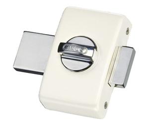 Abus V83 CB45 W C Verrou 83 à Cylindre et Bouton 45 mm Blanc