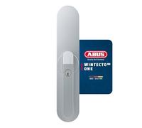 ABUS WINTECTO One Moteur de fenêtre - poignée de fenêtre intelligente pour fenêtres, portes de balcon et de terrasse - montage simple sans perçage - argent, même L0089)