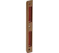 ABUS WSB170 Gâche d'angle avec couvercle en plastique - Pour porte de chambre et porte d'appartement - 170 mm x 20 mm x 8 mm - Pour portes gauche et droite - Doré