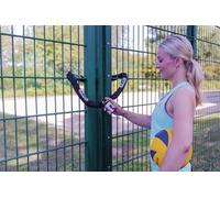 ABUS Cadenas à empreinte digitale 57/45 Touch – 45 mm, argent, IP66/IP68, usage extérieur/intérieur