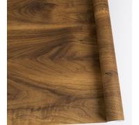 Abyssaly Papier Adhésif pour Meuble Bois 40cm x 300cm, Vinyle Autocollant Film pour Décorer des Meubles Murs Armoires Comptoirs Cuisines Stickers